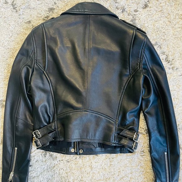 IRO ASHVILLE LEATHER JACKET - Picture 5 of 7